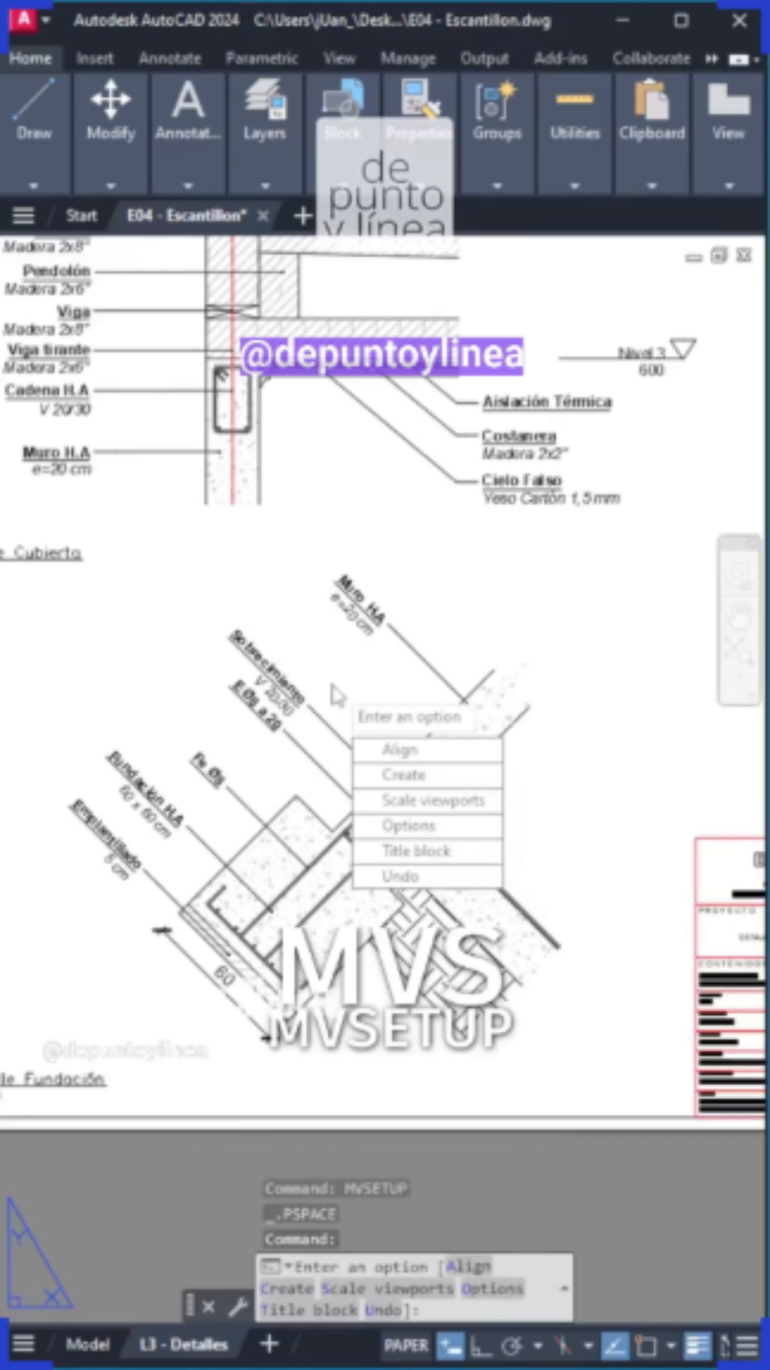🚀 Como rotar un dibujo dentro de un viewport en CAD | Tips AutoCAD ...