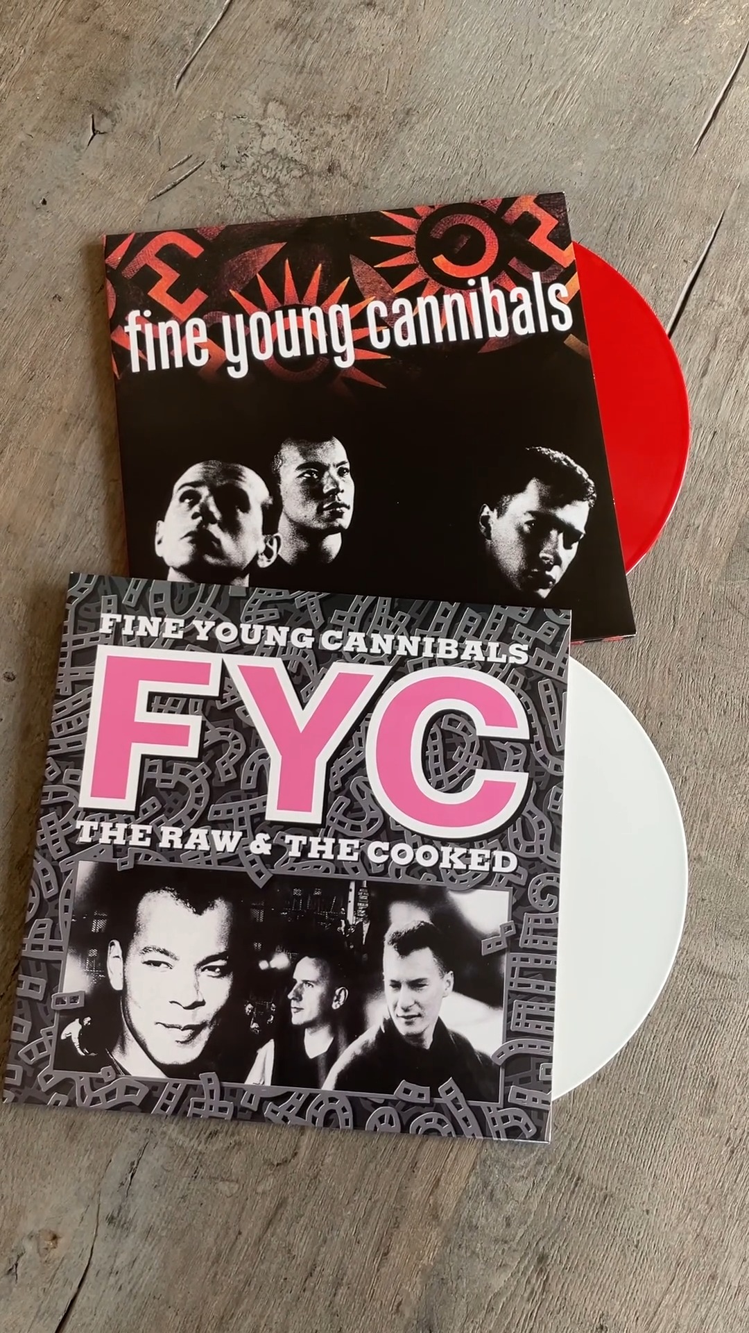 There's a Good Thing…. A transparent vinyl edition of 'The Raw and