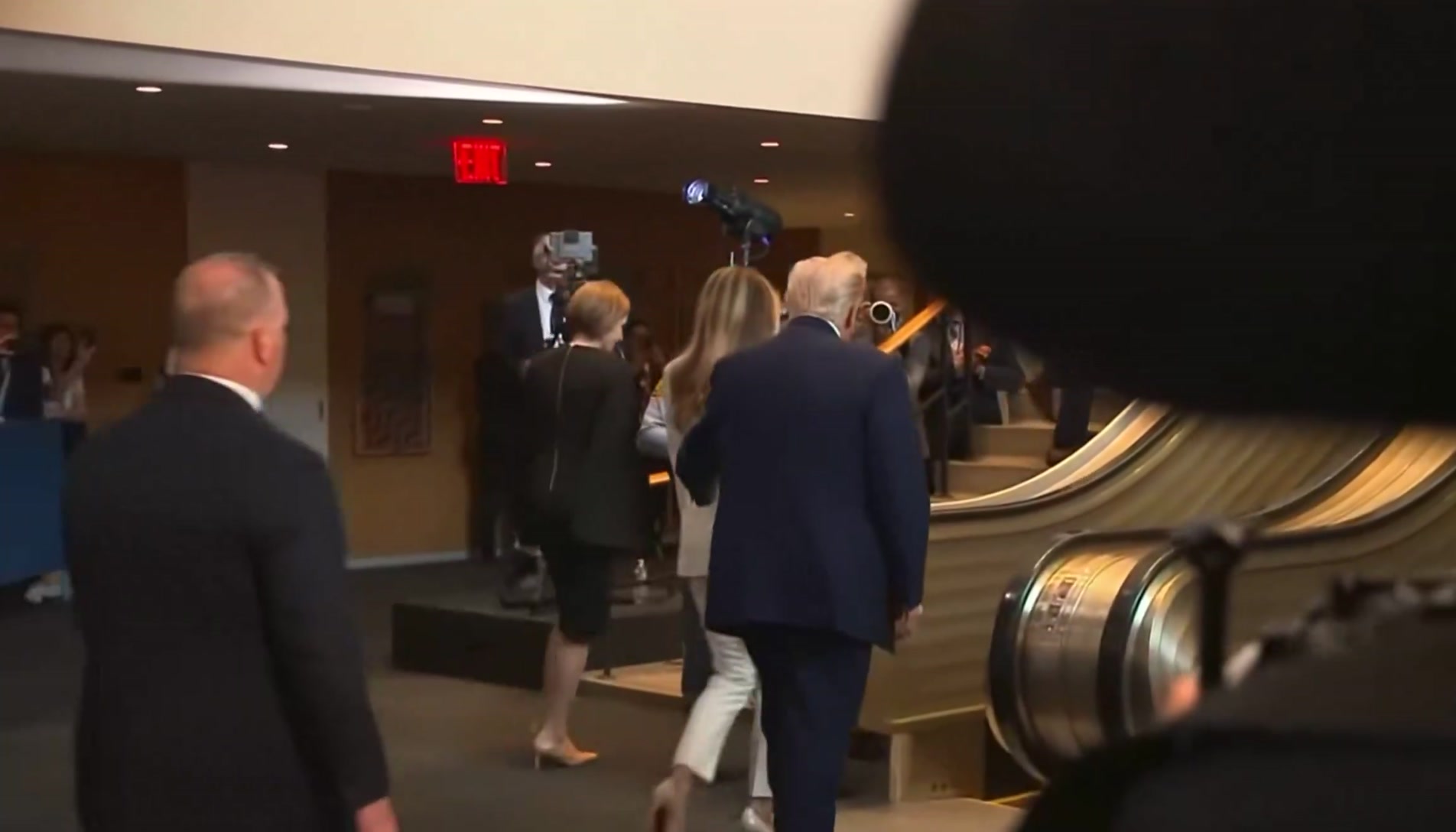 Despite this happening inside the UN, I am shocked that Secret Service ...