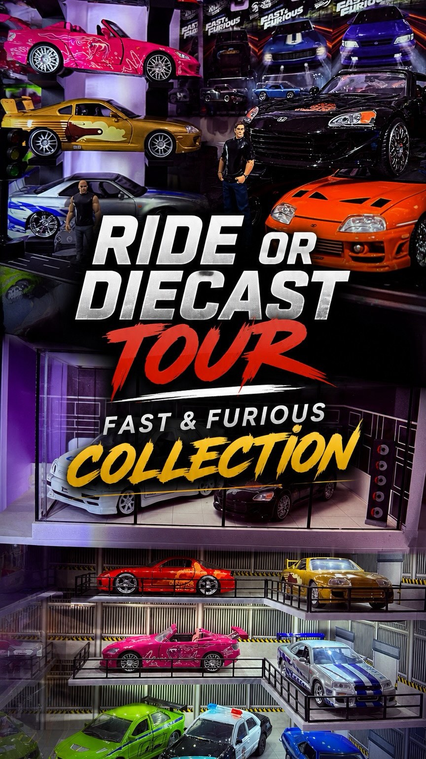 Jada Toys Fast & Furious 1:28 Small Blocks | Jada Toys