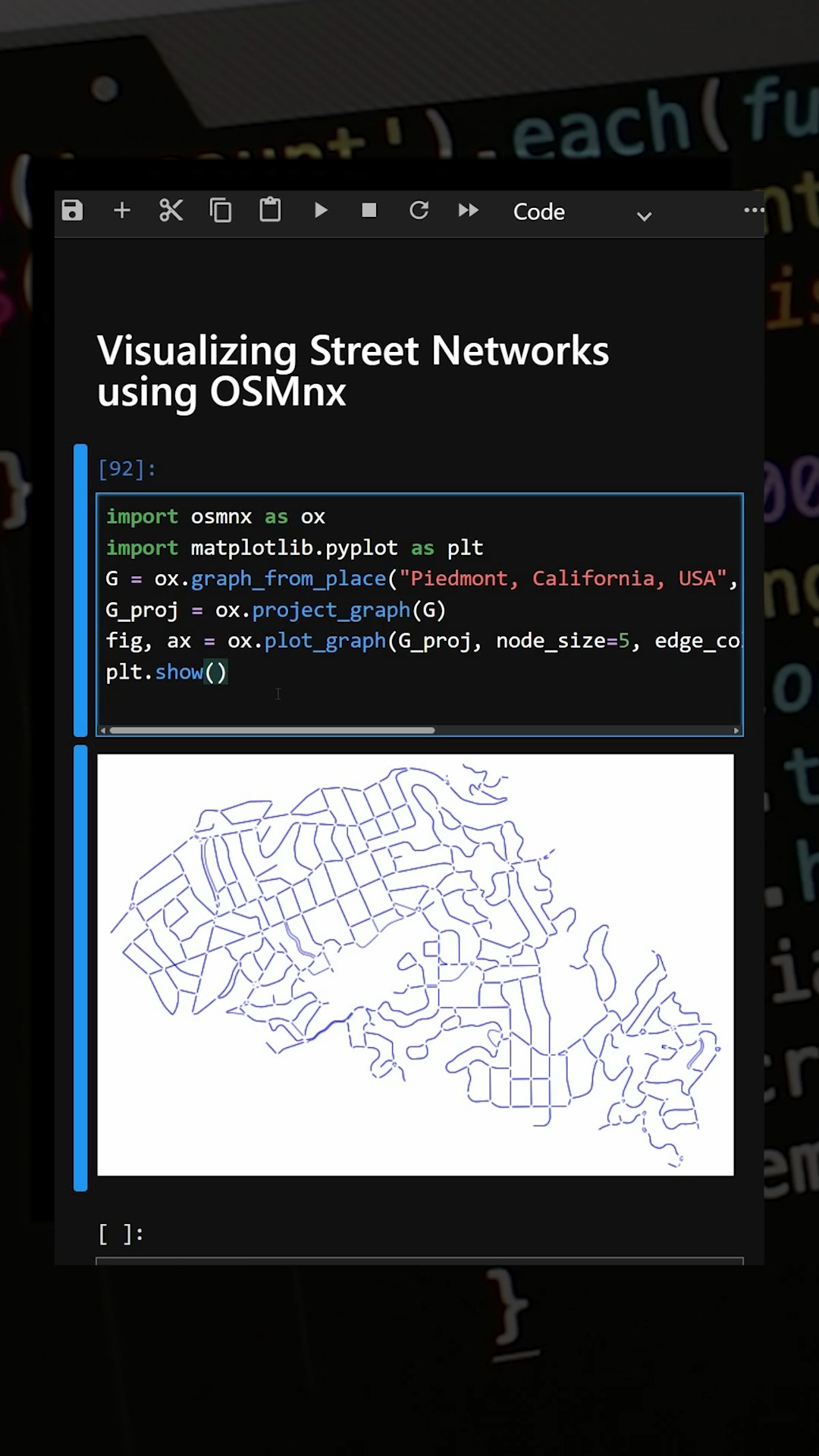 Visualizing Street Networks using OSMnx Book: Mathematics with Python ...