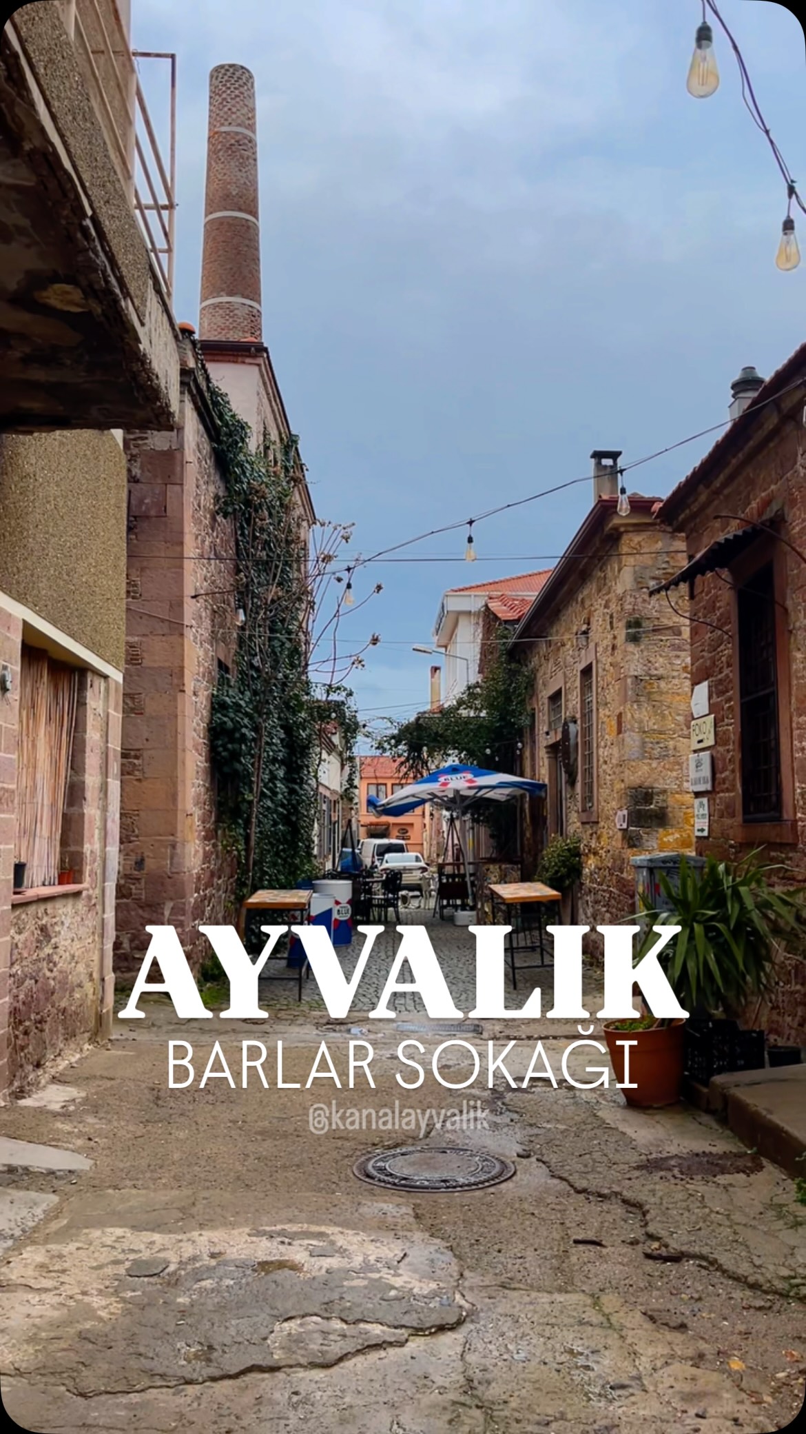 Ayvalık Barlar Sokağı Kış Gündüz Modu. #ayvalık #ayvalik # ...
