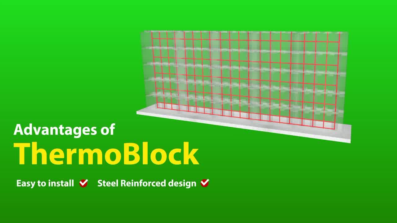 What is Thermo Block? It is a thermal insulating, reinforced ...