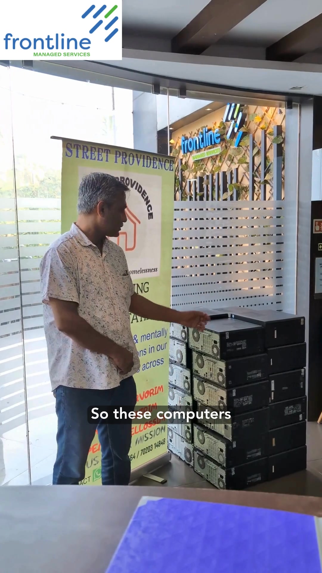 Frontline Managed Services Donates 124+ Computers to Boost Goa’s Social ...