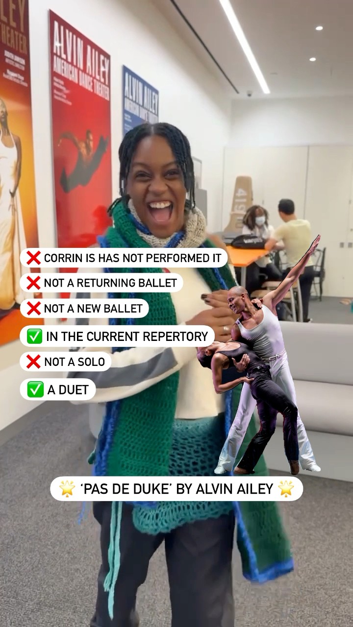We gave Ailey dancer Corrin Rachelle Mitchell 25 seconds to 