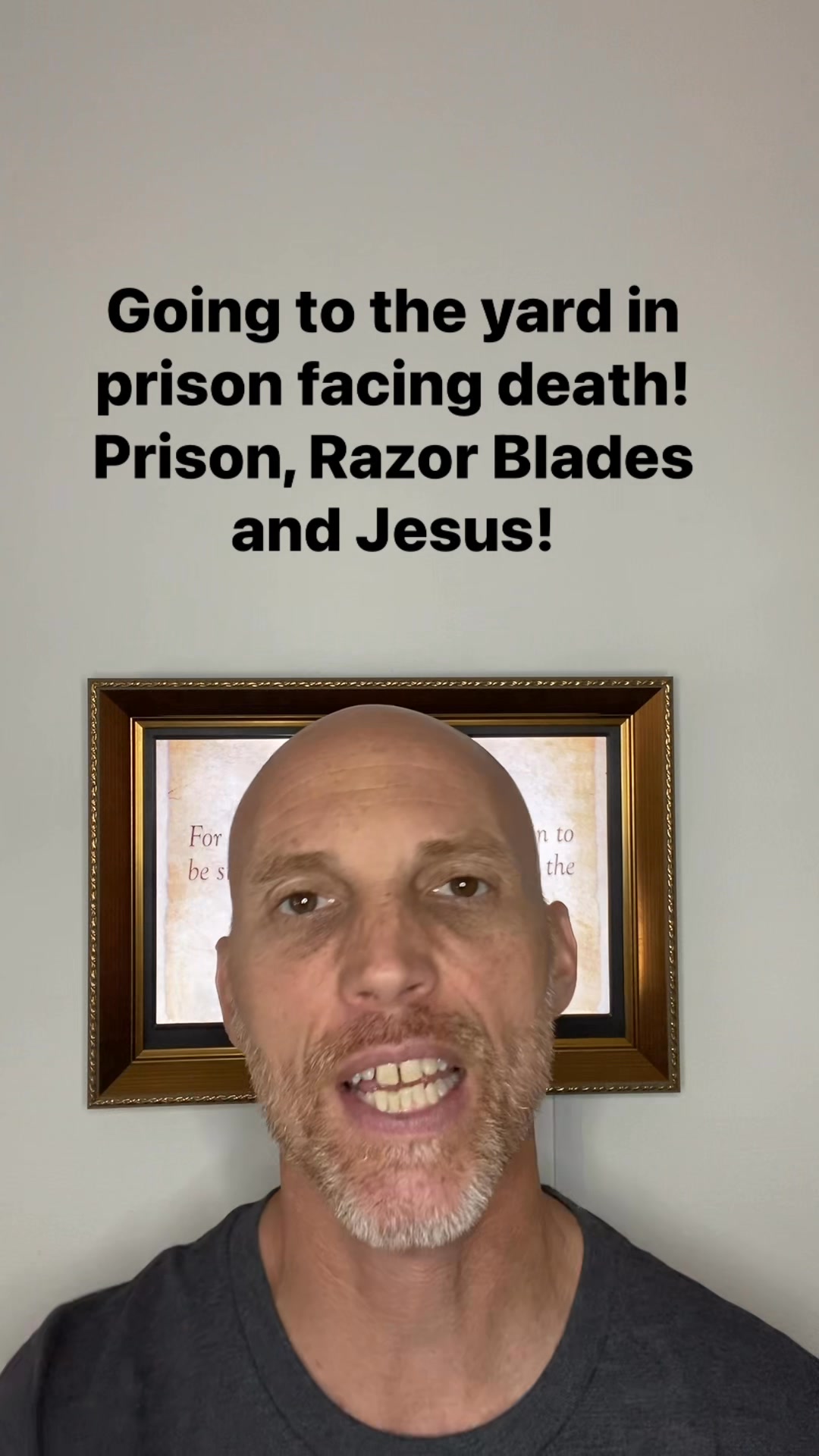 Facing death inside of a prison, and taking an action of faith to prove ...