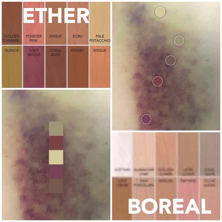 Create a Bruise or Disguise A Bruise. Ether and Boreal can do just that ...