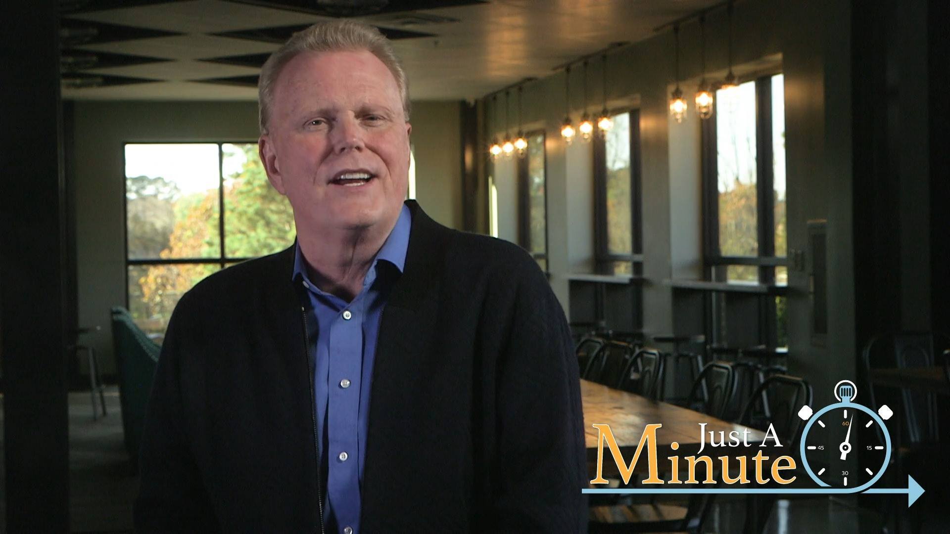 Just A Minute with Dr. Tim Hill | What should you do when trouble comes ...