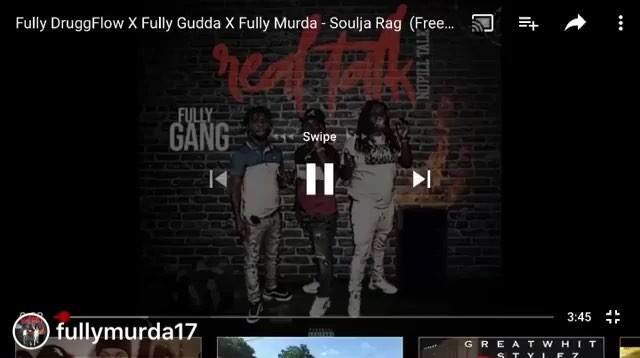 Fullyg17 with 🔥💨BRAND NEW VISUAL‼️SONG: “SOULJA RAG” OUT NOW LINK INNA ...