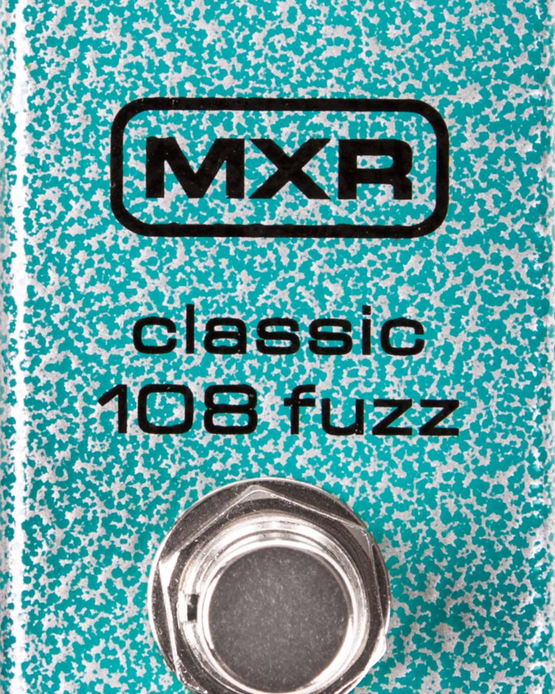 Now in an MXR mini housing, the Classic 108 Fuzz gives you all the