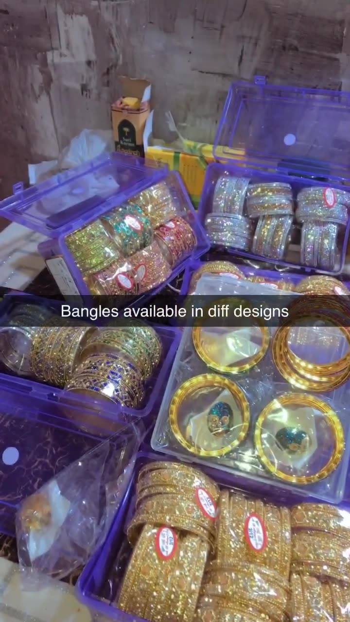 Unique classy bangles with rings and earrings at very affordable price ...