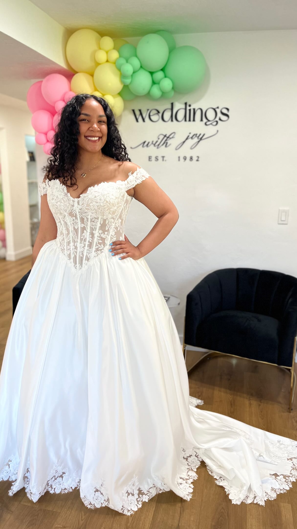 We really don’t take it for granite, being a Joyful stylist is truly the BEST., If this sounds like something you’d wanna do too, , Weddings With Joy is hiring a part-time Bridal Stylist!, We’re 