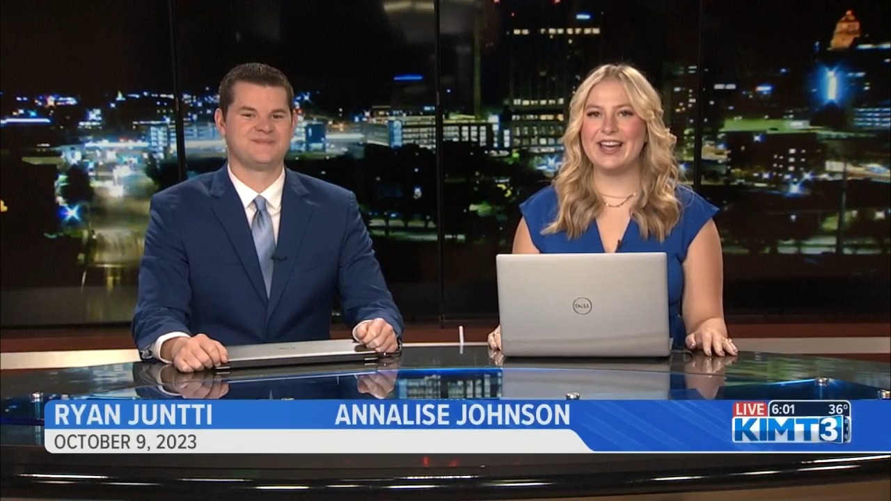 Ryan Juntti KIMT made his anchor debut on KIMT News 3 Daybreak this ...