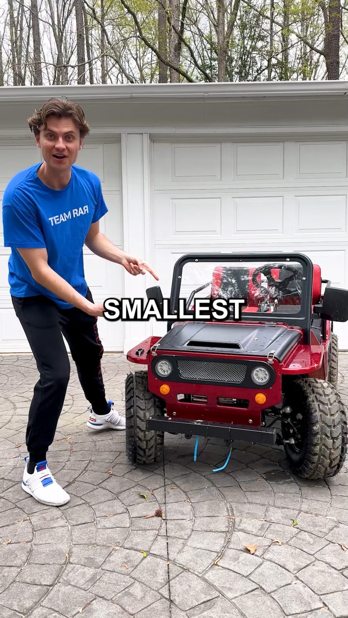 This is the world’s SMALLEST mini Jeep! 🚙 Where is the first place you ...