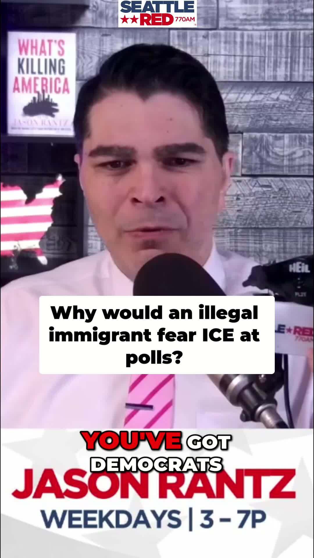 Democrats are pretending that ICE at polling stations is intimidating ...