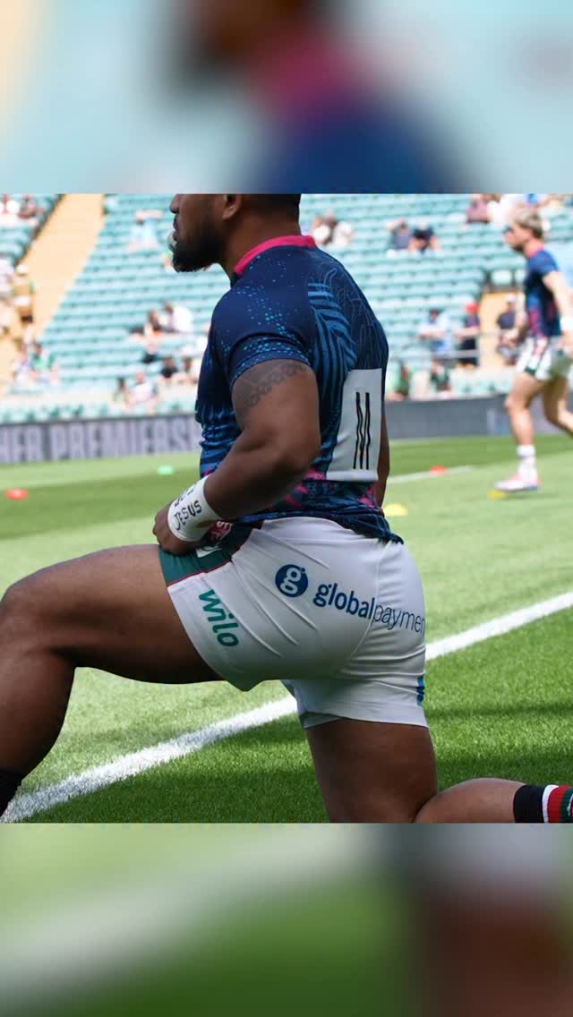 This is how rugby players stretch before high intensity games 😮‍💨 # ...