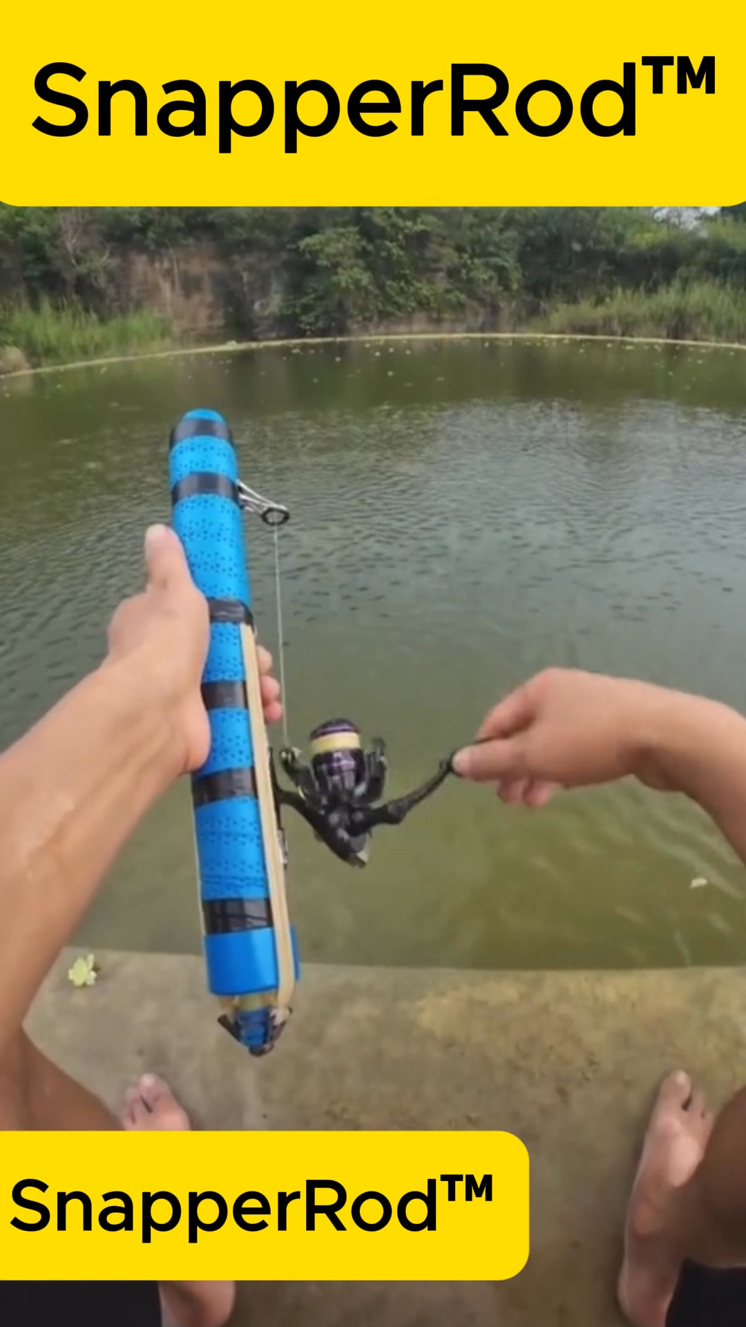 🎣 Want to cast farther without a heavy surf rod? Meet SnapperRod™ — the ...