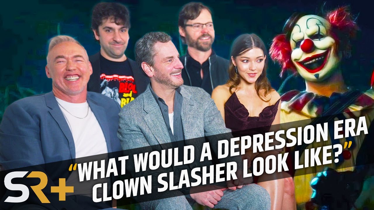 Screen Rant interviews Clown in a Cornfield stars Katie Douglas, Kevin ...