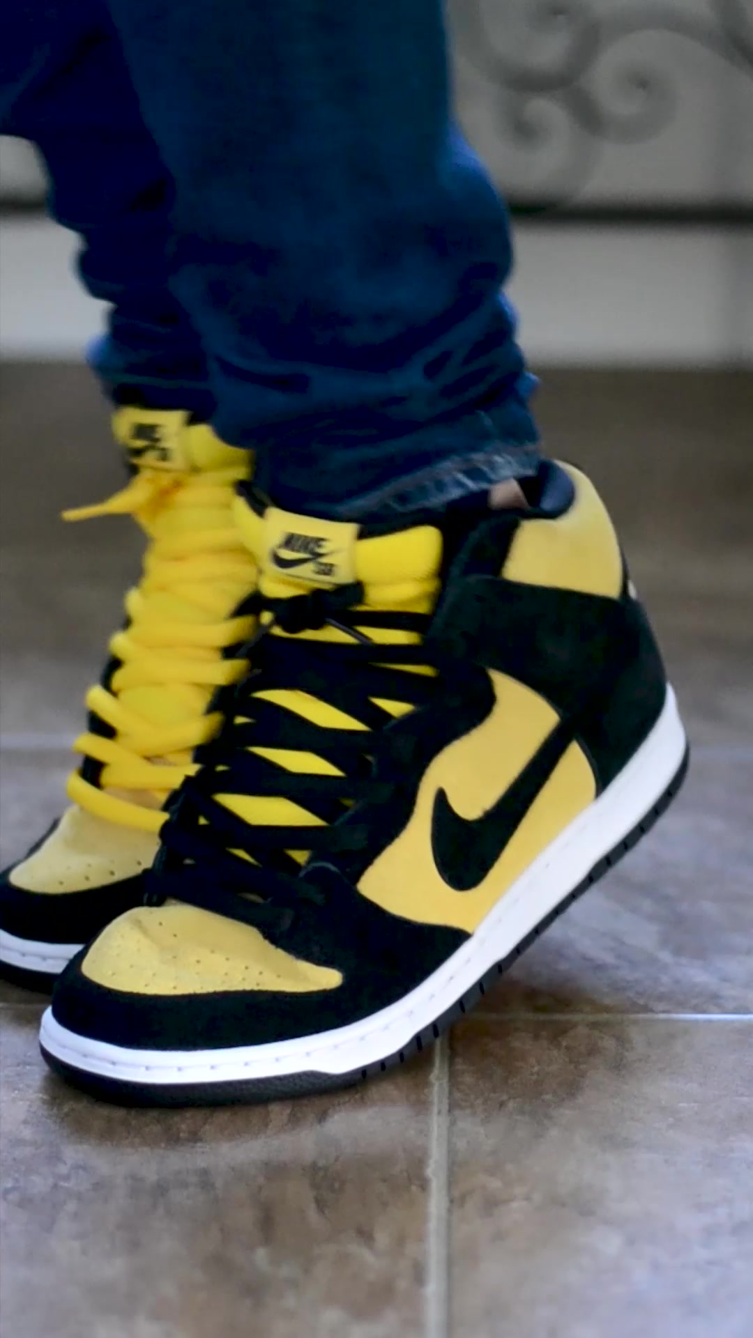 Nike SB Dunk High Reverse Goldenrod Review + On Feet | All About