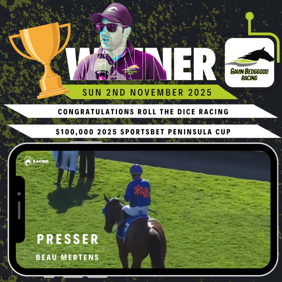 PRESSER delivers a second provincial cup for the stable this weekend by ...