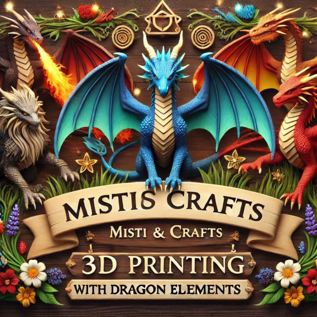 Misti's Crafts High Quality 3D Printing
