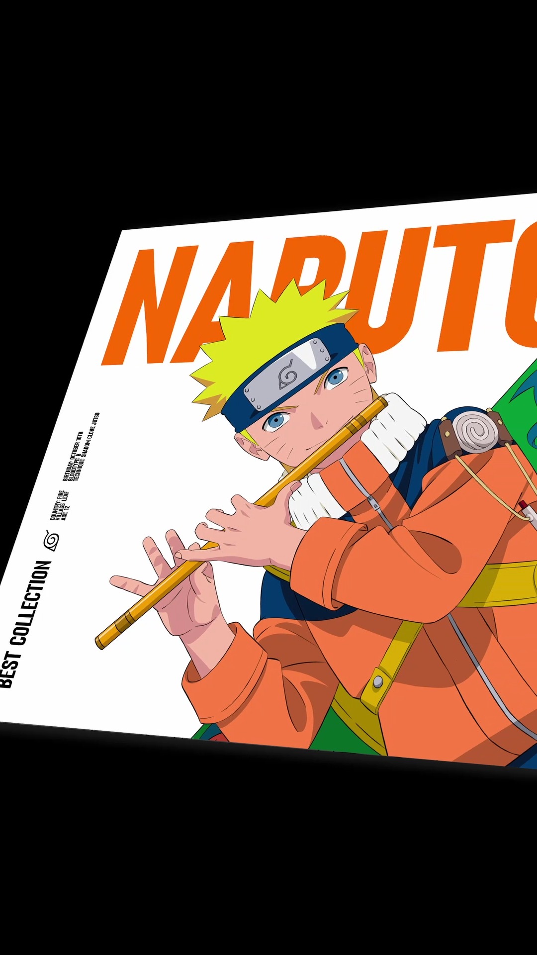Naruto Best Collection LP | Newtype Vinyl