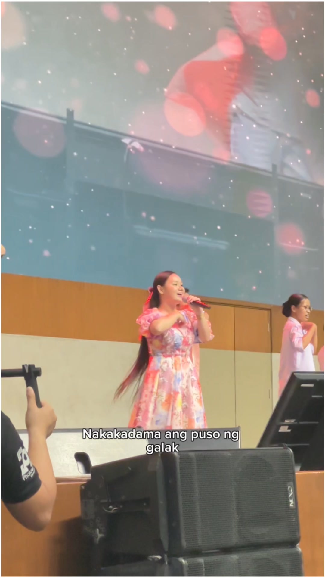 A snippet of my not-so-perfect performance at the 𝗠𝗖𝗚𝗜 𝗖𝗵𝗮𝗽𝗲𝗹 singing ...