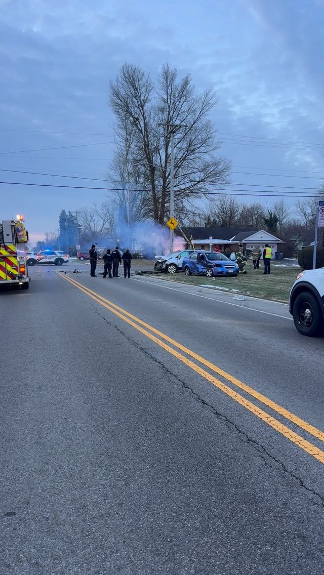 Crews on scene of an injury accident at the corner of Ryan Rd and Cass ...