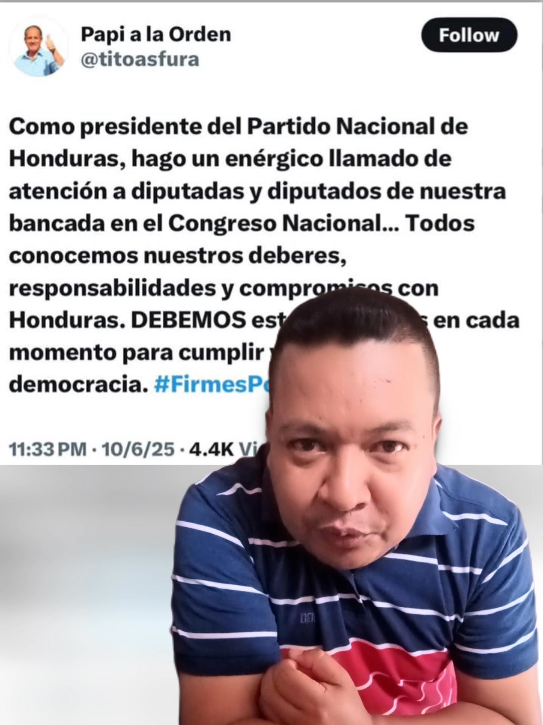 Papi a la orden hacen un llamado a los diputados qué se presenten a ...