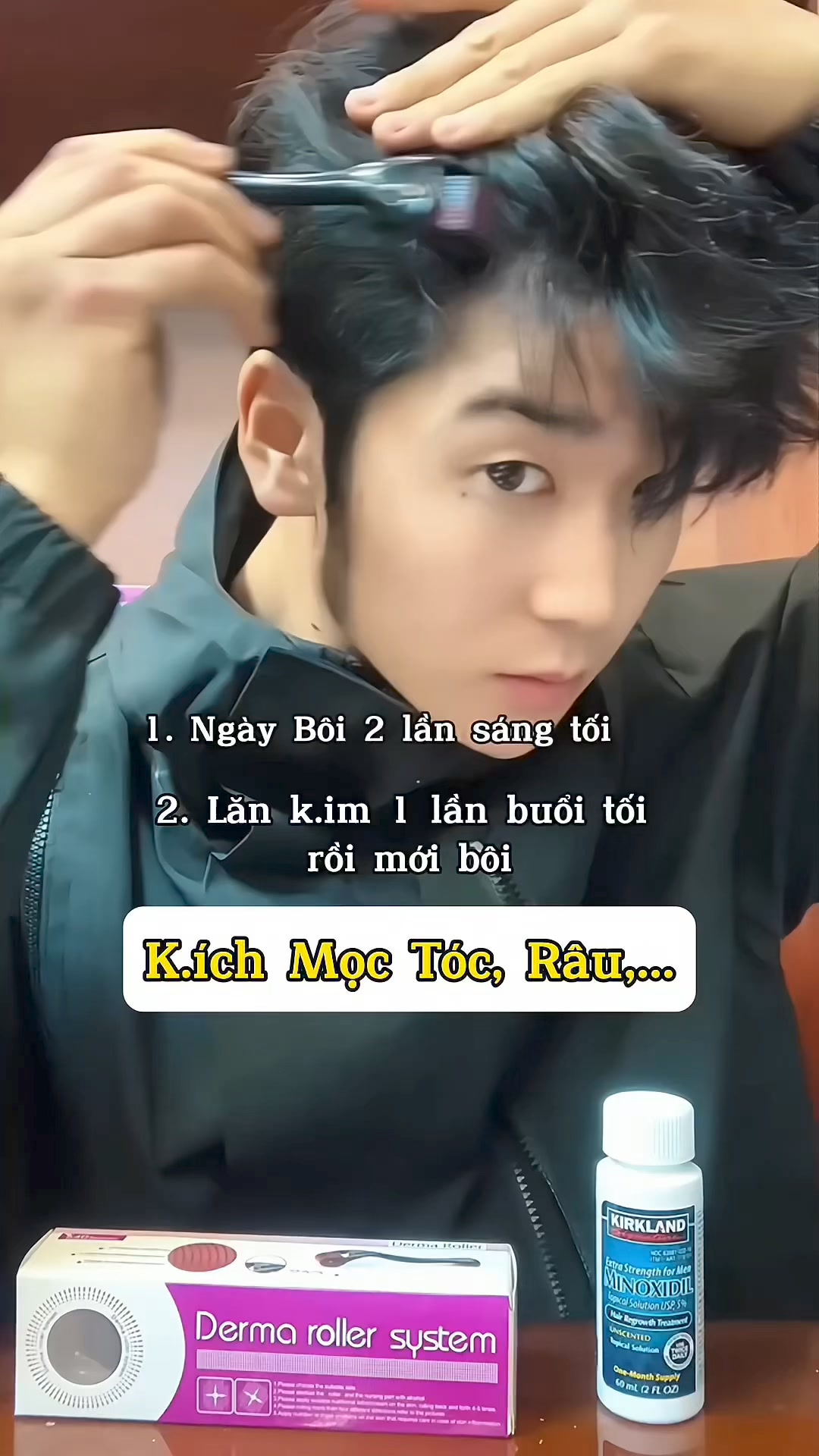 Thuốc Mọc Râu Tóc Minoxidil Chính Hãng VN | Hanoi