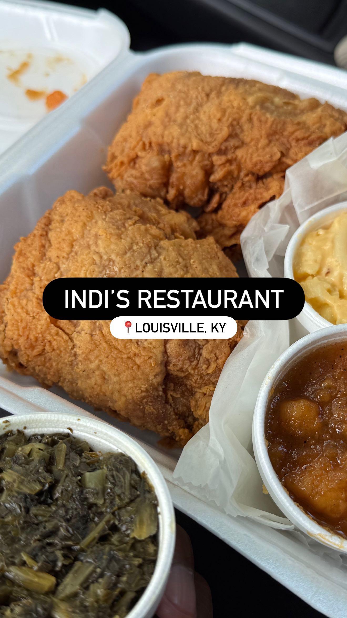 Trying Indi's Restaurant out in Louisville, Ky! I see why this was