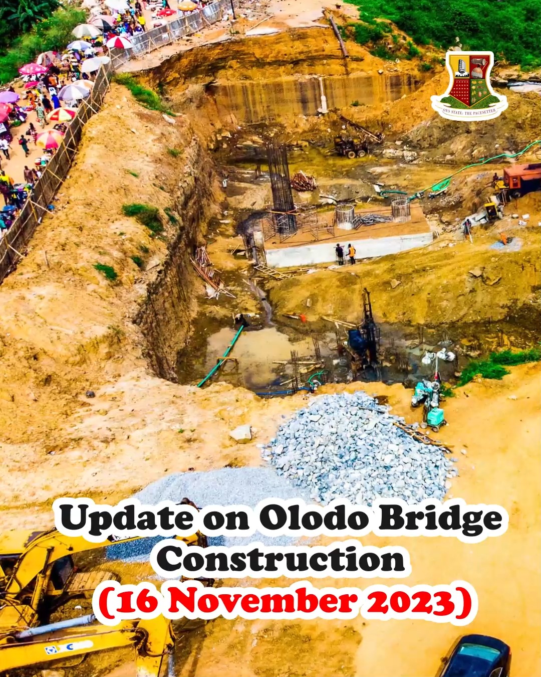 Watch our biweekly update on the Olodo Bridge construction in Ibadan. # ...