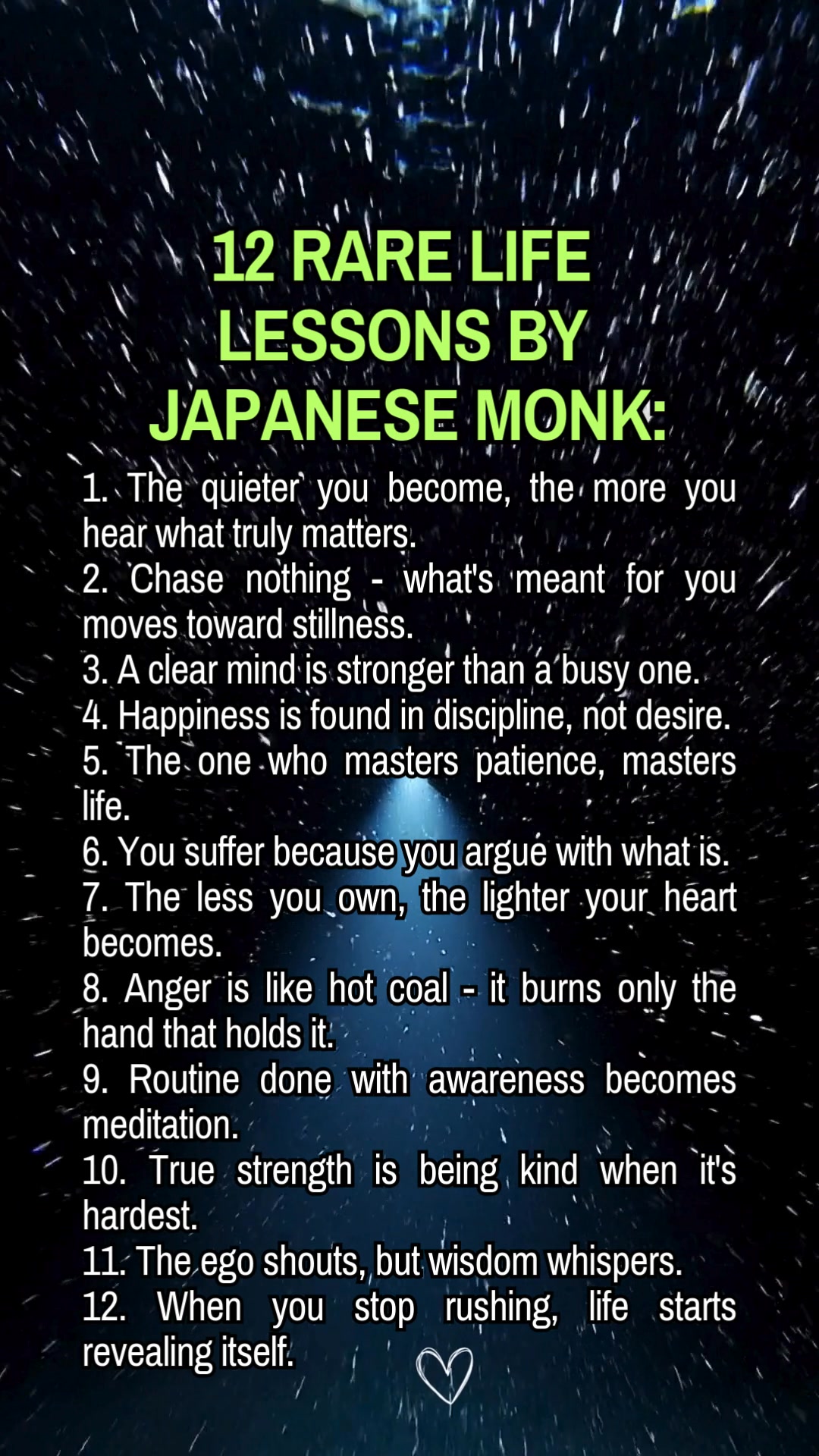 12 Rare Life Lessons By Japanese Monk: | 𝗣𝗹𝗮𝗻𝗲𝘁 𝗘𝗮𝗿𝘁𝗵 | Facebook