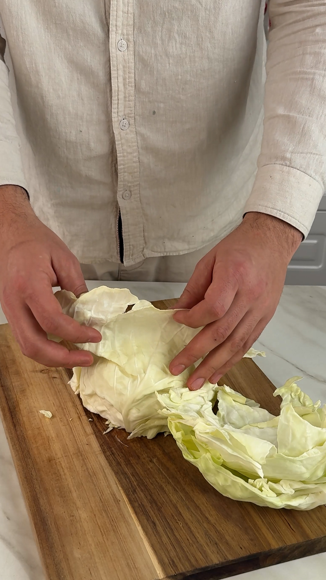 Fast cabbage trick 🥬 #fast #cabbage #trick | Beamish DIY | Facebook