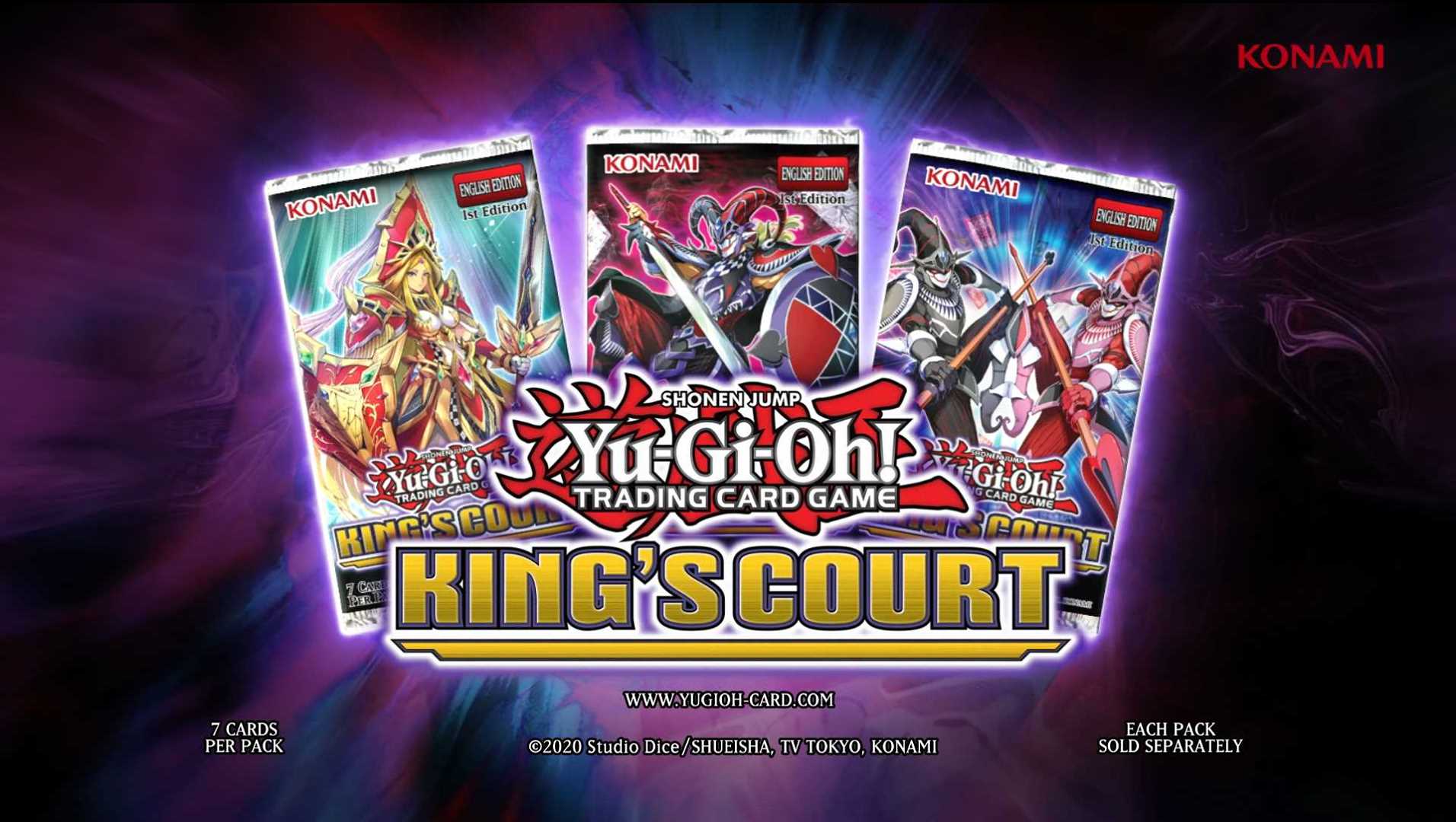 World Premieres - KING'S COURT Source: Yu-Gi-Oh! Database Realease