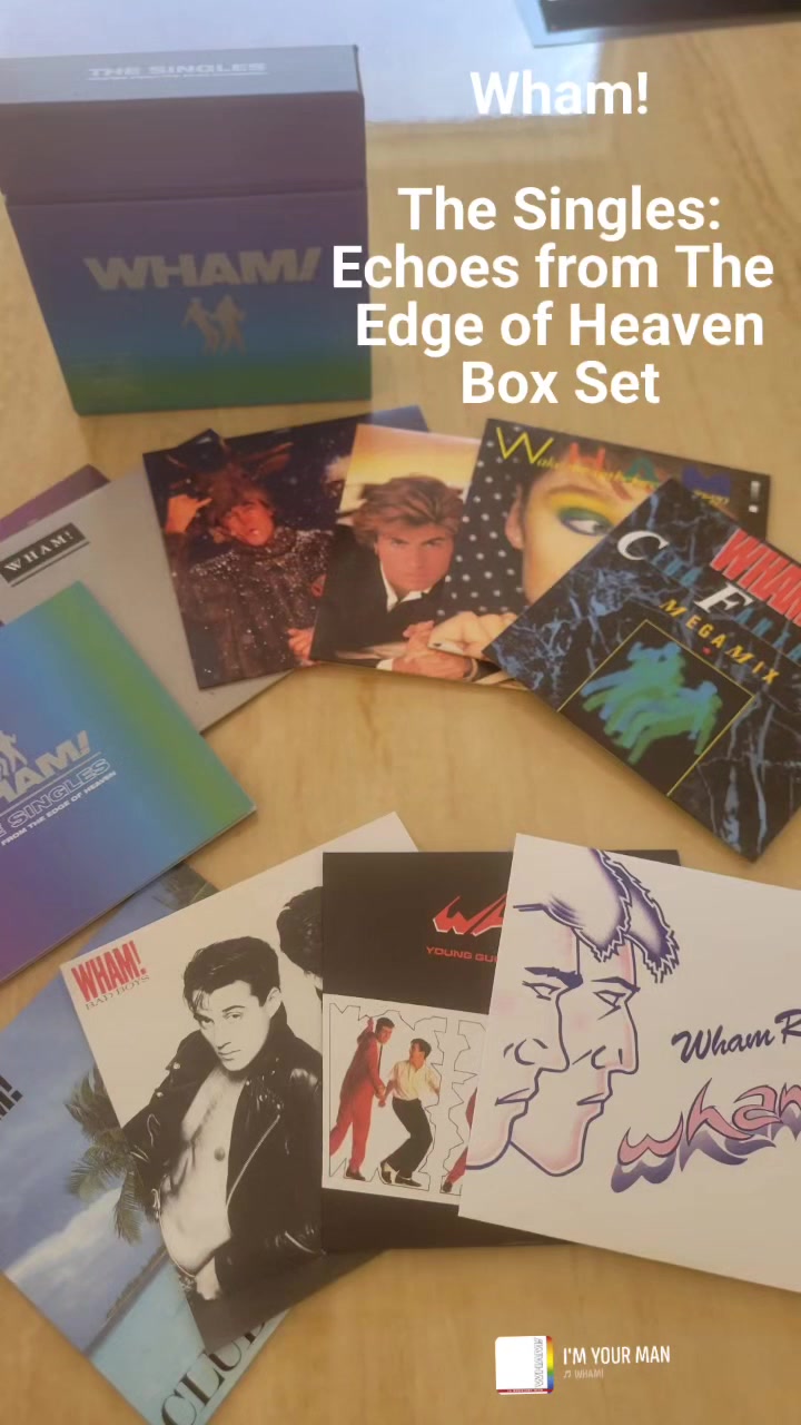 WHAM Japan Singles Collection CD + MVs DVD #StarBox