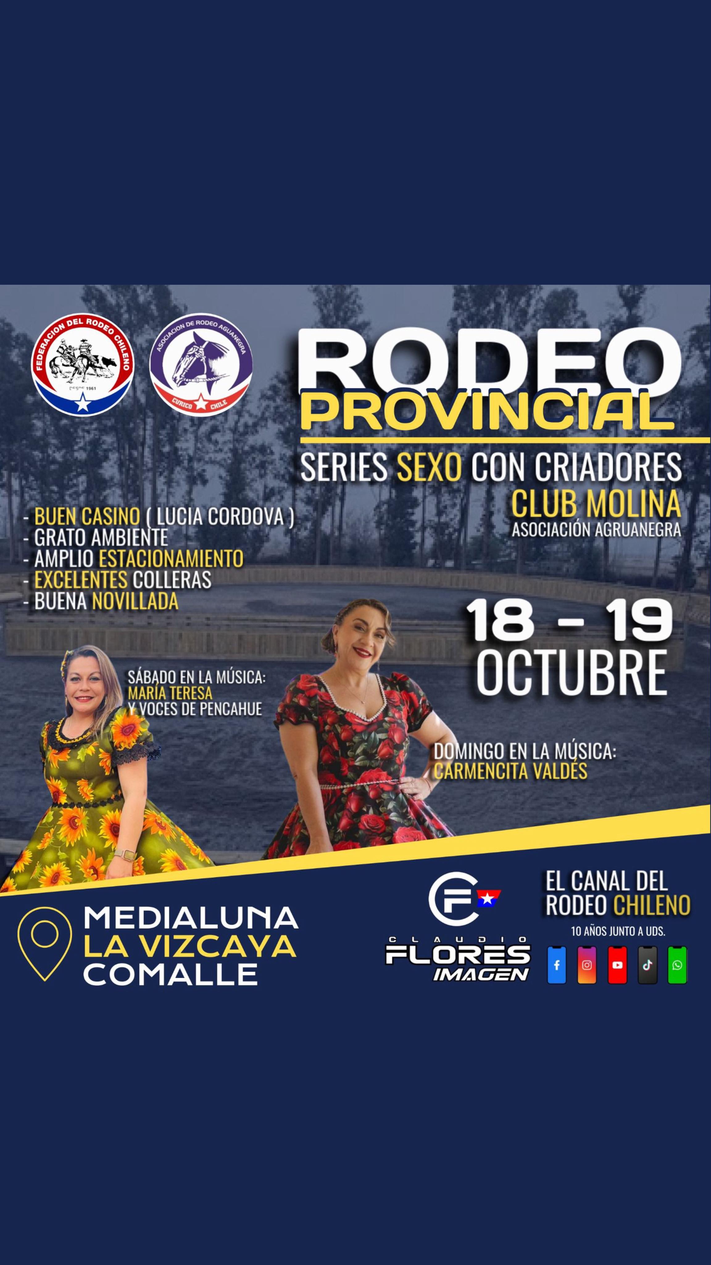¡Todos cordialmente invitados al gran rodeo del Club Molina! 🇨🇱🐎 ...