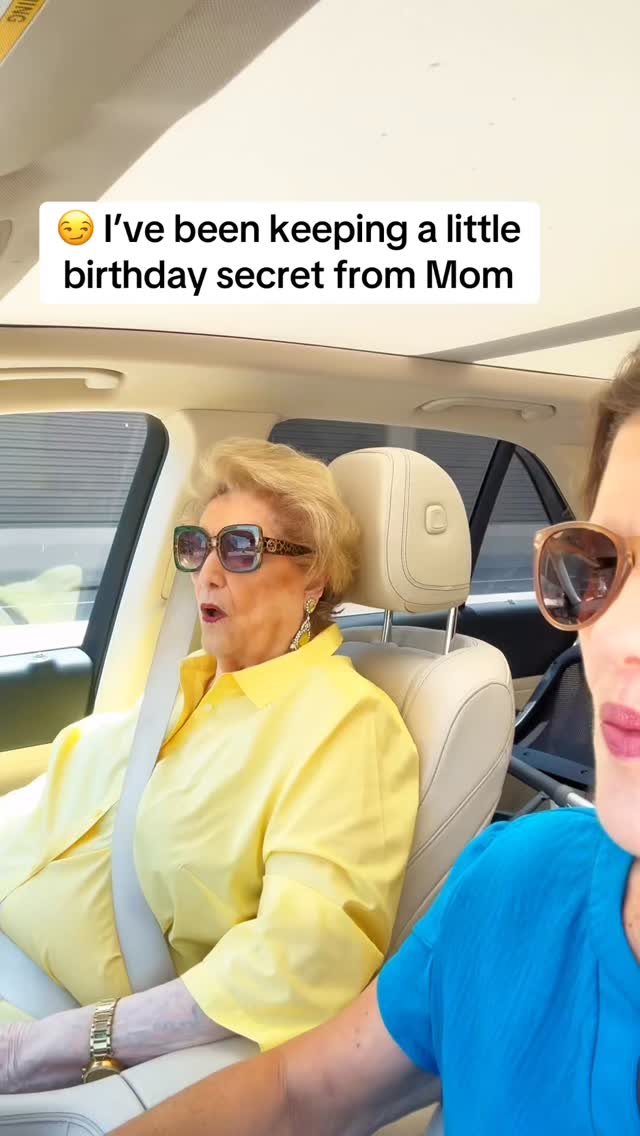 Told Mom we were headed to a little staycation in Dallas… 😇 SURPRISE ...