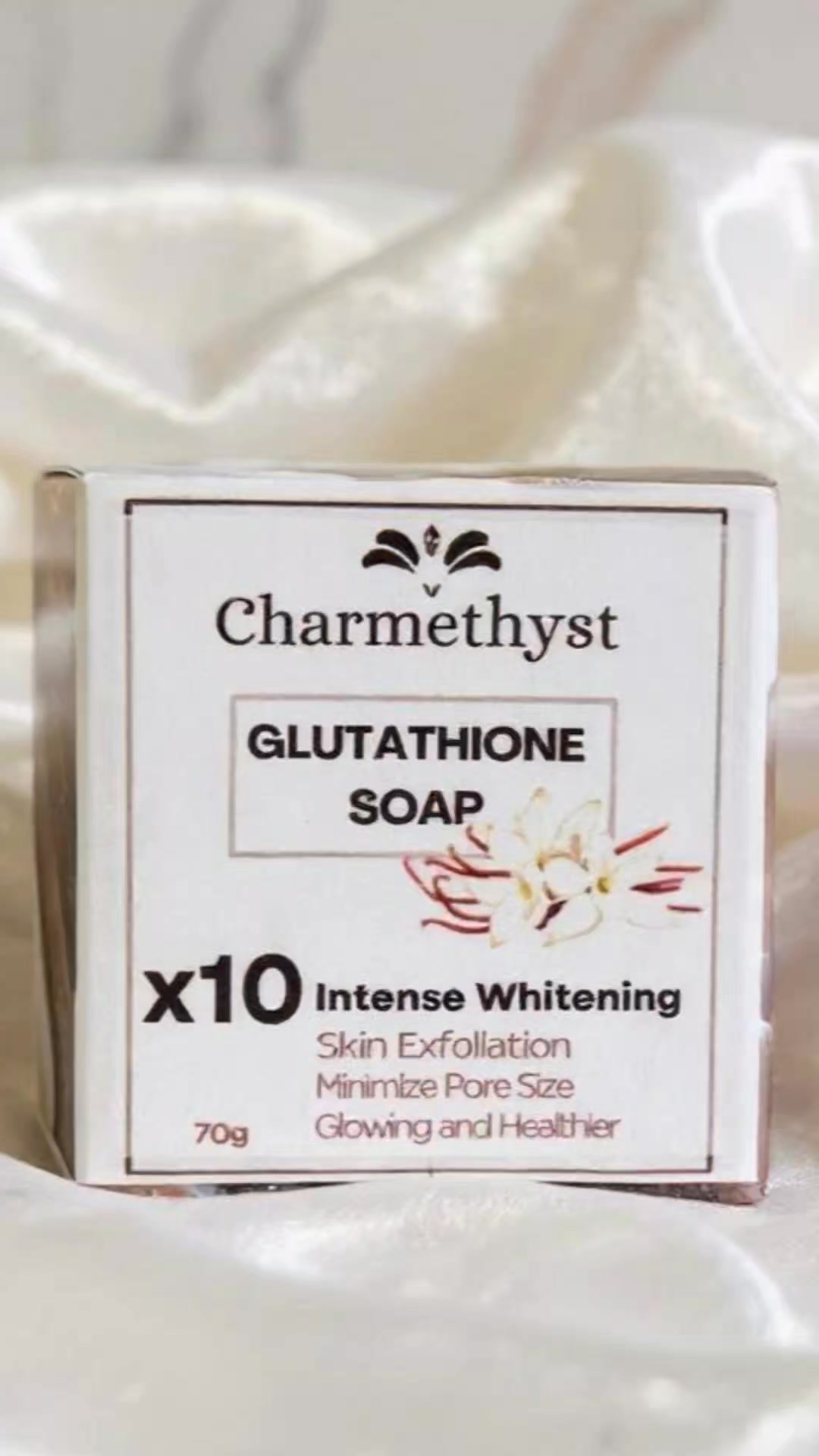 glutathione soap safe ✨️ As a nursing student, I am always seeking a skincare product that is and effective. That's why I trust the science behind Charmethyst Soap! 🌿, • Glutathione + Vitamin C for #Centella b12 weekly injection dose Size:12 Bottles