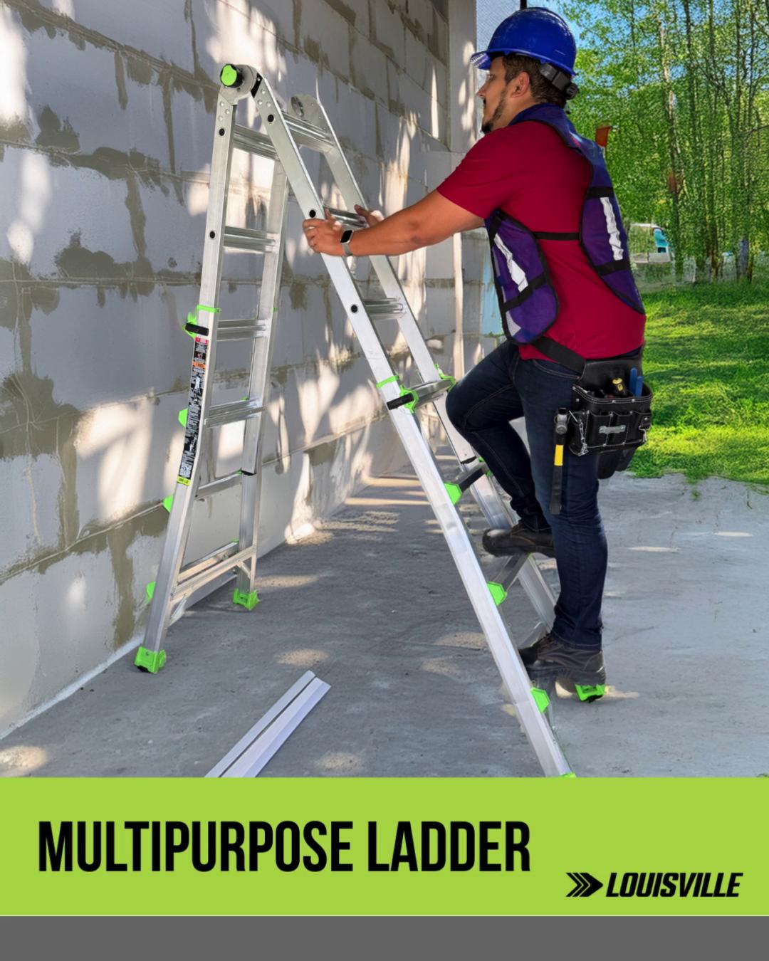 🪜 Tired of switching ladders? Get one that can do it all. The ...