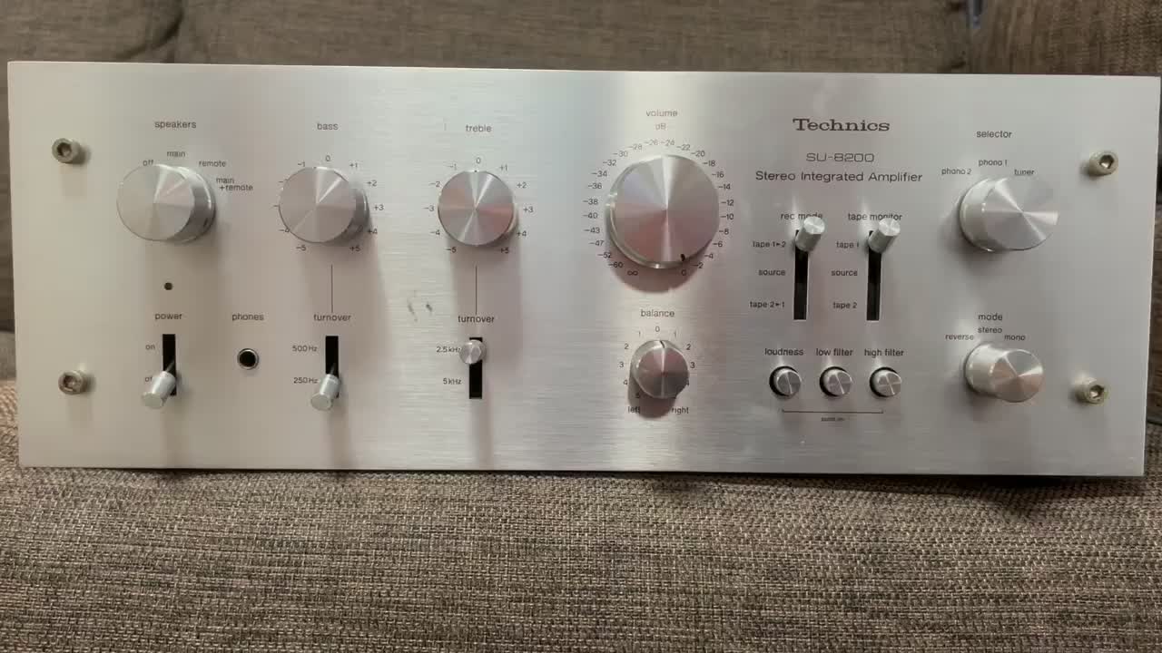 Technics SU-8200 超極美整備済完全動作品 Technics SU-8200 超極美
