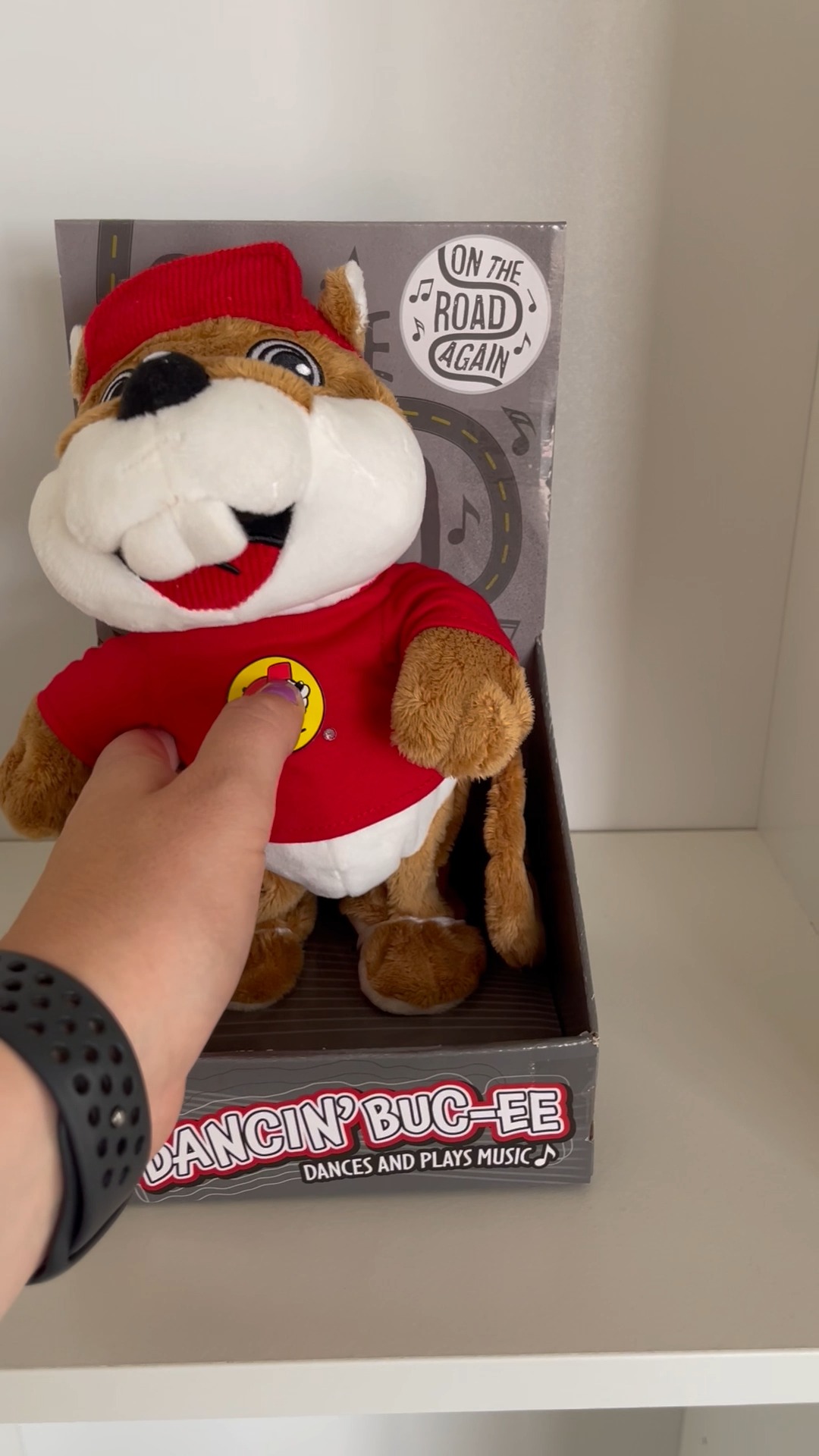US限定ダンシングぬいぐるみ Dancin’ Beaver Buc‑ee’s