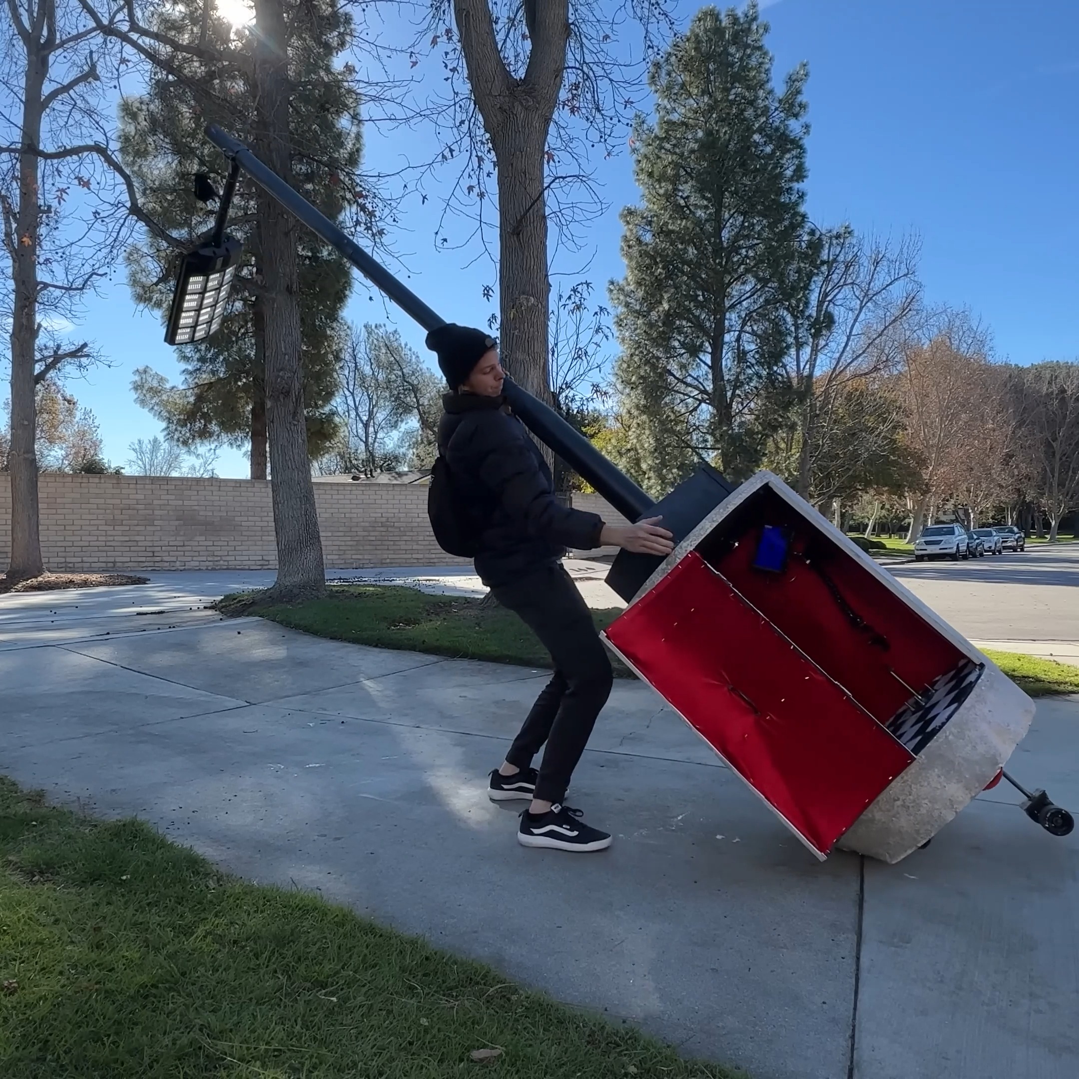 Hiding From My Brother Using Invisibility Props! | Dangie Bros | Facebook