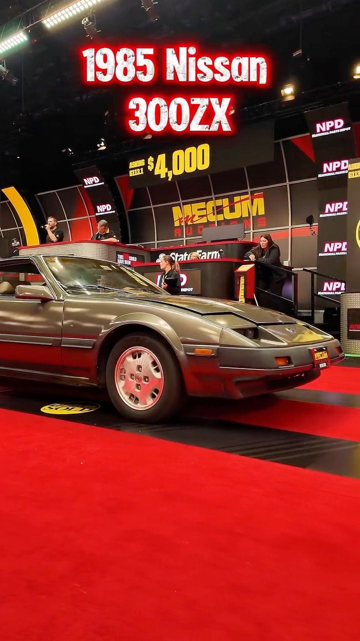 1985 Nissan 300ZX. #classiccarauction #reels #nissan300zx