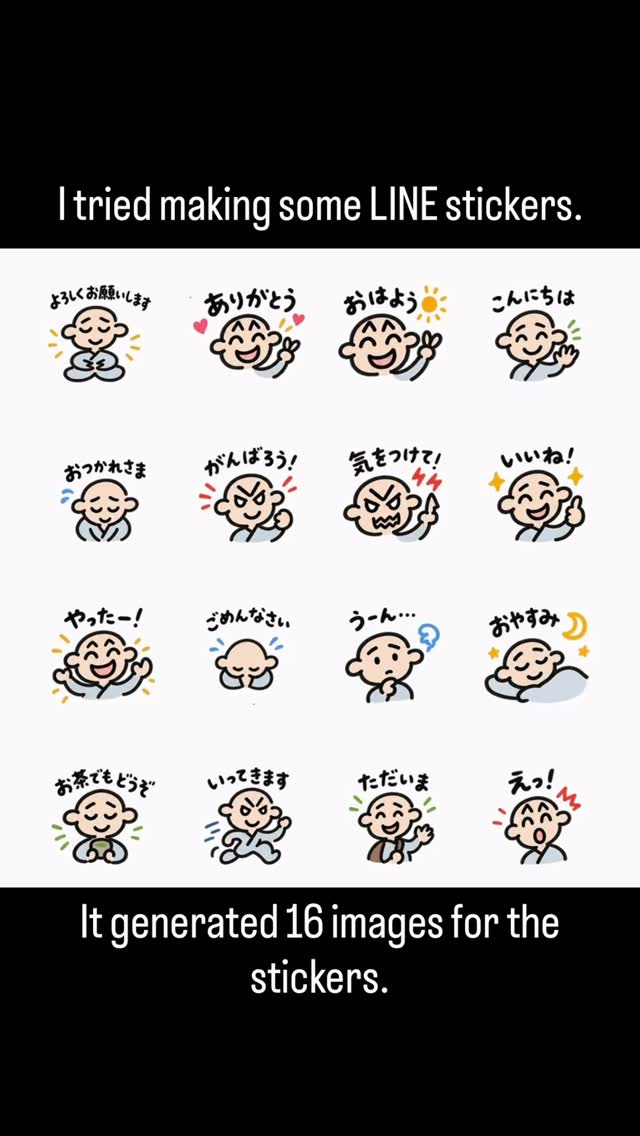 Say it with a bunny! 🐰💛 My LINE sticker set is now available