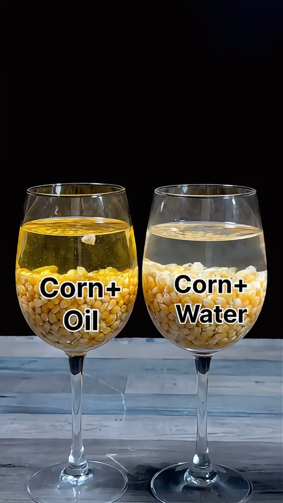 Experiment 1000°C ball melting Corn + Water + Oil 🌽 😱 #experiment # ...