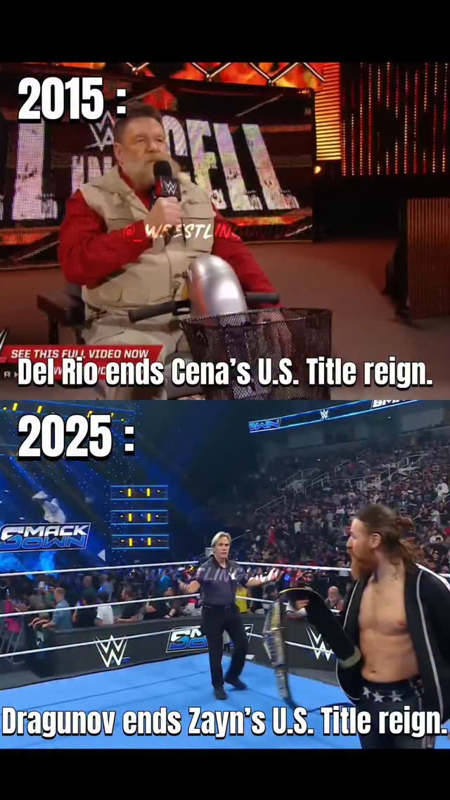For the second time in WWE history, a returning Superstar has answered ...