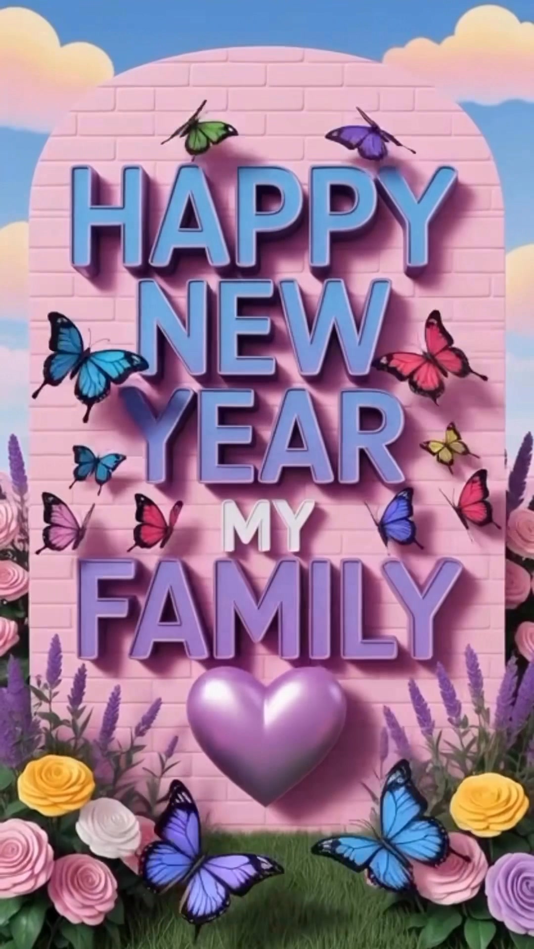 Happy New Year Family ️☃️ #happynewyear2026 | Heart Shine | Facebook