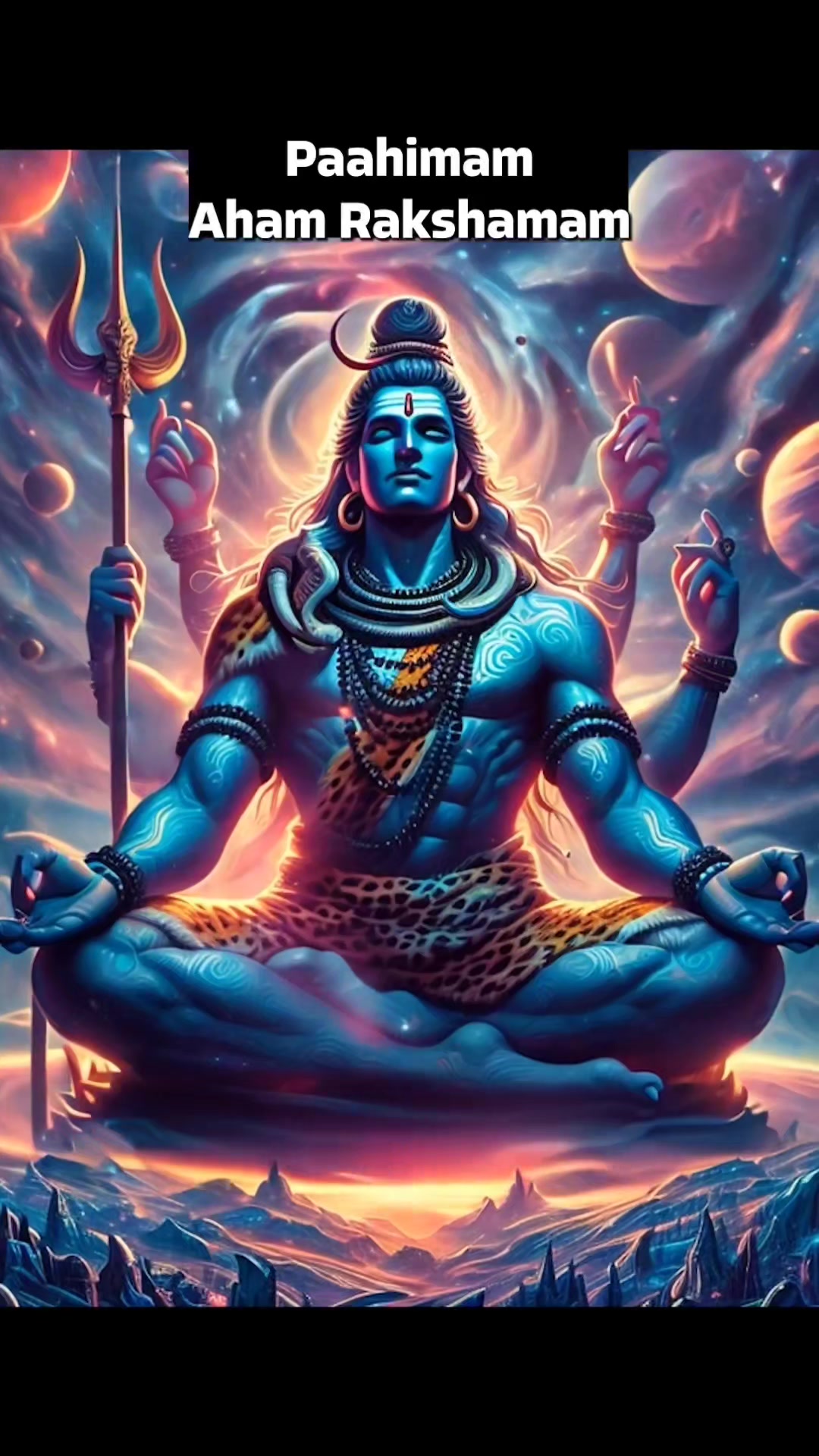 Shiva rakshamam, Shiva pahimam, Shiva trahimam - O Lord Shiva protect ...