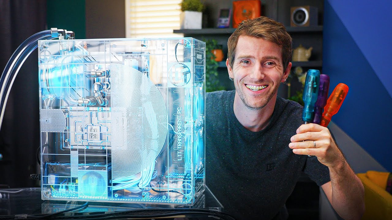 Linus Tech Tips - The All Transparent Gaming Setup YOU... | Facebook